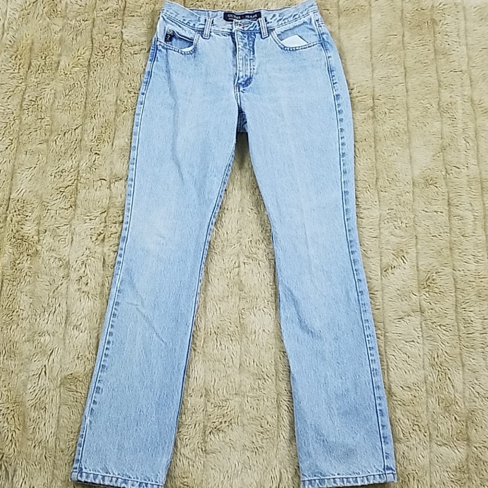 Vtg Guess high waist acid wash jeans